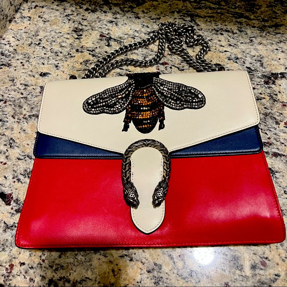 Gucci Dionysus leather shoulder bag